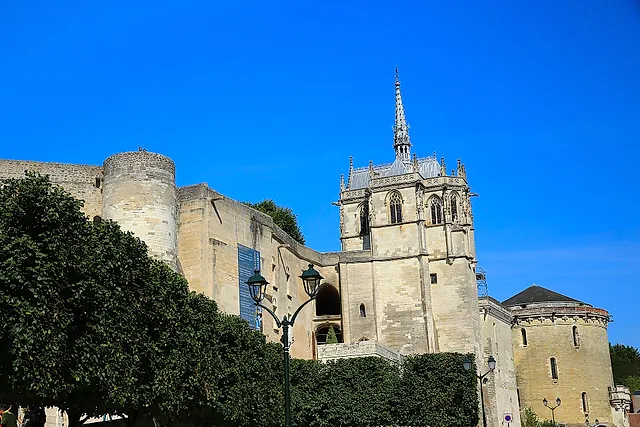 The Saint-Hubert chapel on the ramparts of the Château d'Amboise, resting place of Leonardo da Vinci